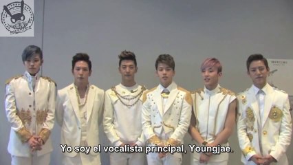 [ESP] [130724] Mensaje de B.A.P por su debut en Japón