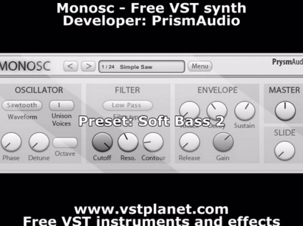 Monosc - Free VST synth - vstplanet.com