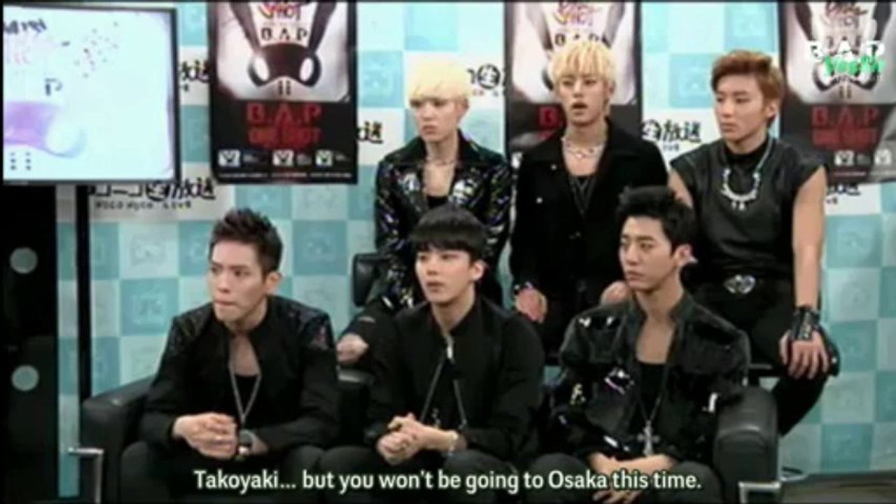 [ENG SUB] 131104 B.A.P One Shot Release Event on NicoNico Channel Part 1