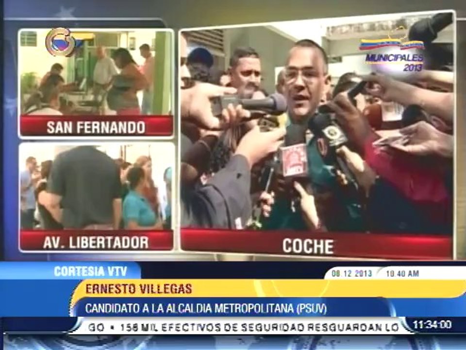 Candidato Ernesto Villegas