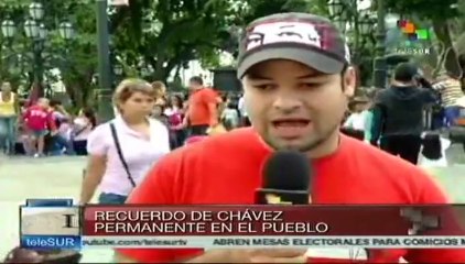Permanece Hugo Chávez en el imaginario colectivo de venezolanos