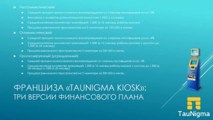 Финансовый план Taunigma (русский язык)