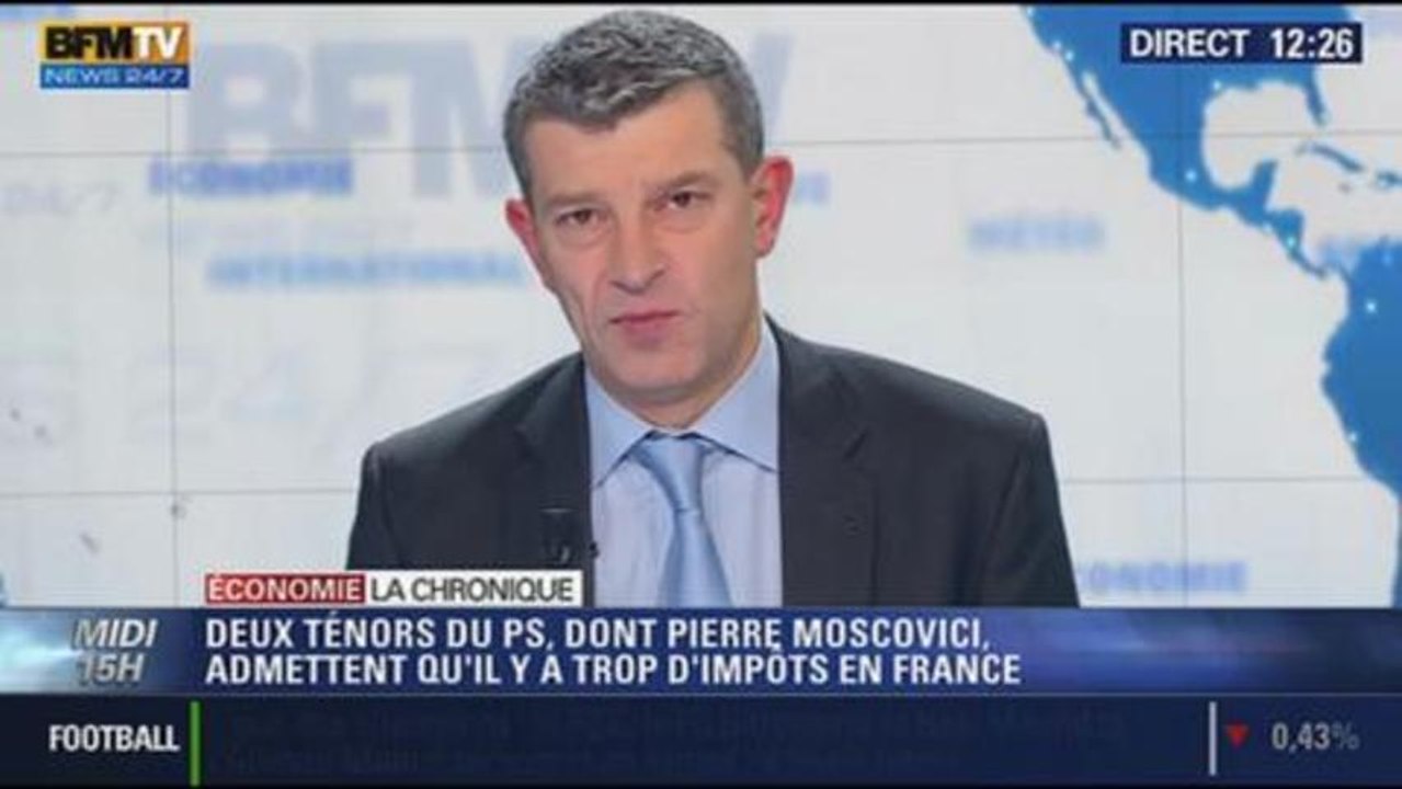 La chronique éco de Nicolas Doze: Pierre Moscovici: "Il y a trop d'impôts en France" - 12/12