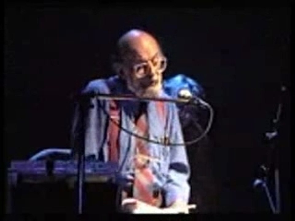 Allen Ginsberg reads anti-war poem