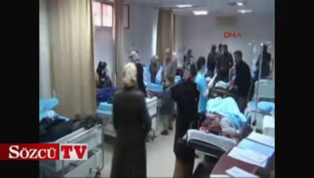 Adıyaman'da 347 kişi karbon monoksit gazından zehirlendi