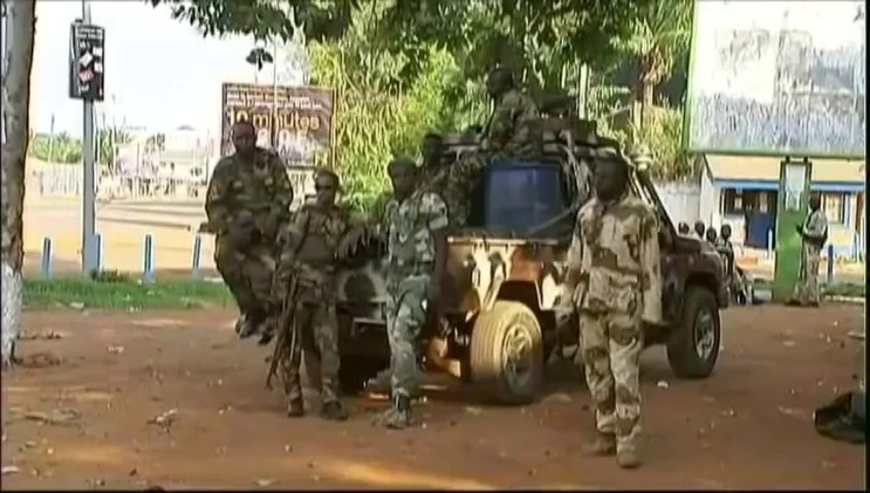 Dans les rues de Bangui, avec une patrouille de l'armée française