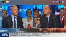 BFM Politique: Pierre Moscovici face à Bruno Le Maire - 08/12 5/6