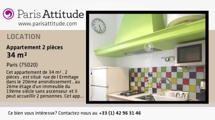 Appartement 1 Chambre à louer - Place des Fêtes, Paris - Ref. 8938