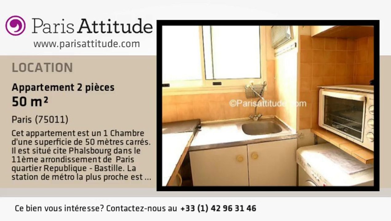 Appartement 1 Chambre à louer - Charonne, Paris - Ref. 1282
