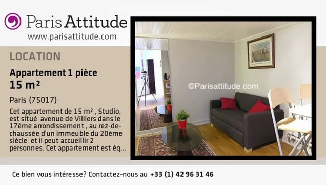Appartement Studio à louer - Parc Monceau, Paris - Ref. 7187