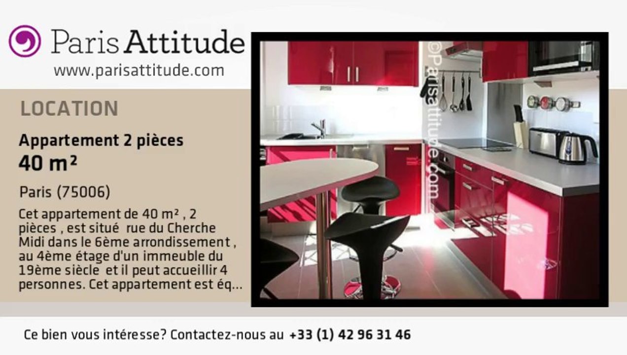Appartement 1 Chambre à louer - St Placide, Paris - Ref. 6515