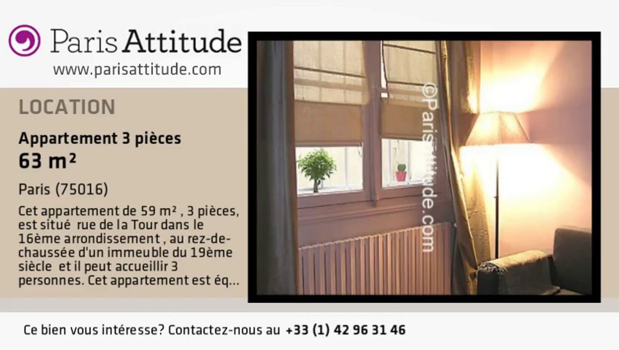 Appartement 2 Chambres à louer - Trocadéro, Paris - Ref. 7011