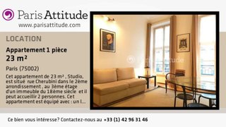 Appartement Studio à louer - Opéra, Paris - Ref. 7993