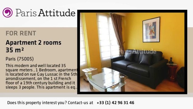 1 Bedroom Apartment for rent - Panthéon/Sorbonne, Paris - Ref. 8626