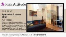 1 Bedroom Apartment for rent - Montorgueil, Paris - Ref. 8413
