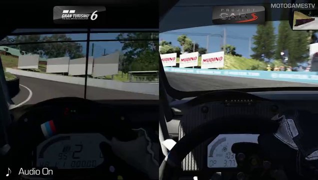 Gran Turismo 6 vs Project CARS Build 623 - BMW M3 GT at Bathurst