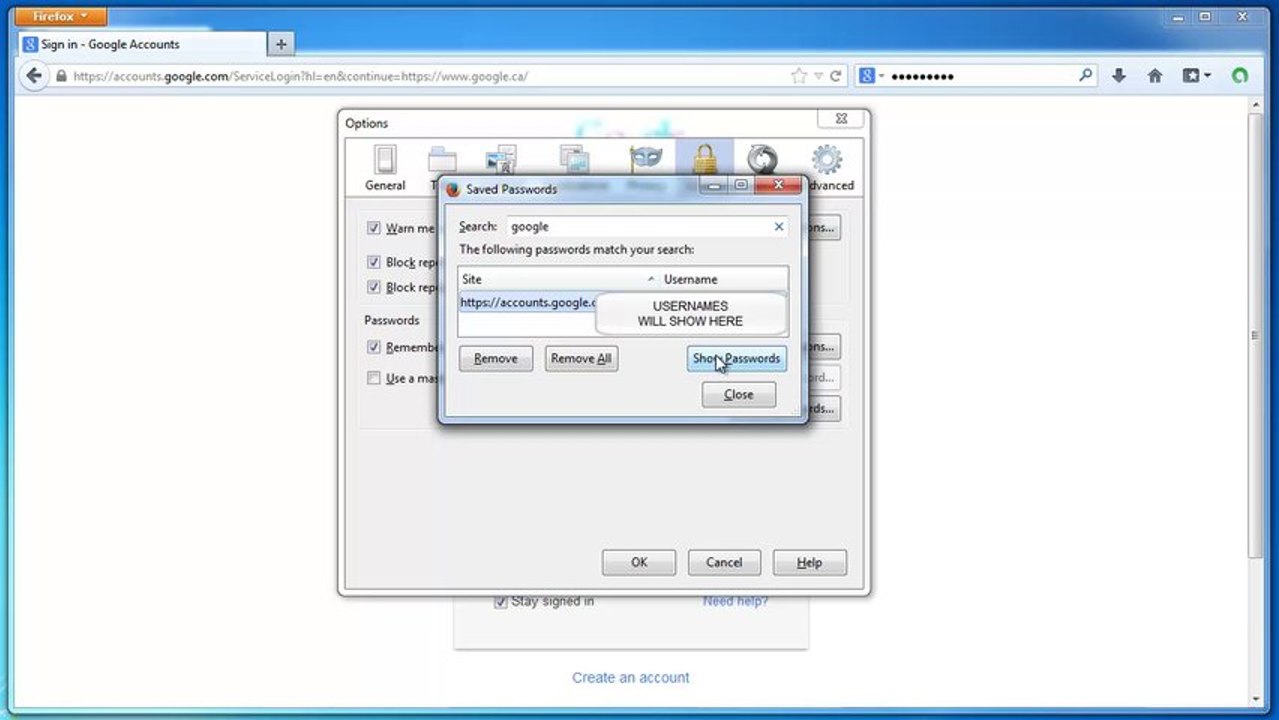 How To View Passwords In Firefox And Google Chrome