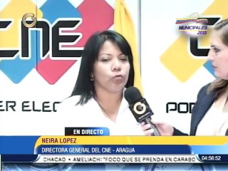 Directora del CNE Aragua: Hemos cambiado 14 máquinas que presentaron fallas