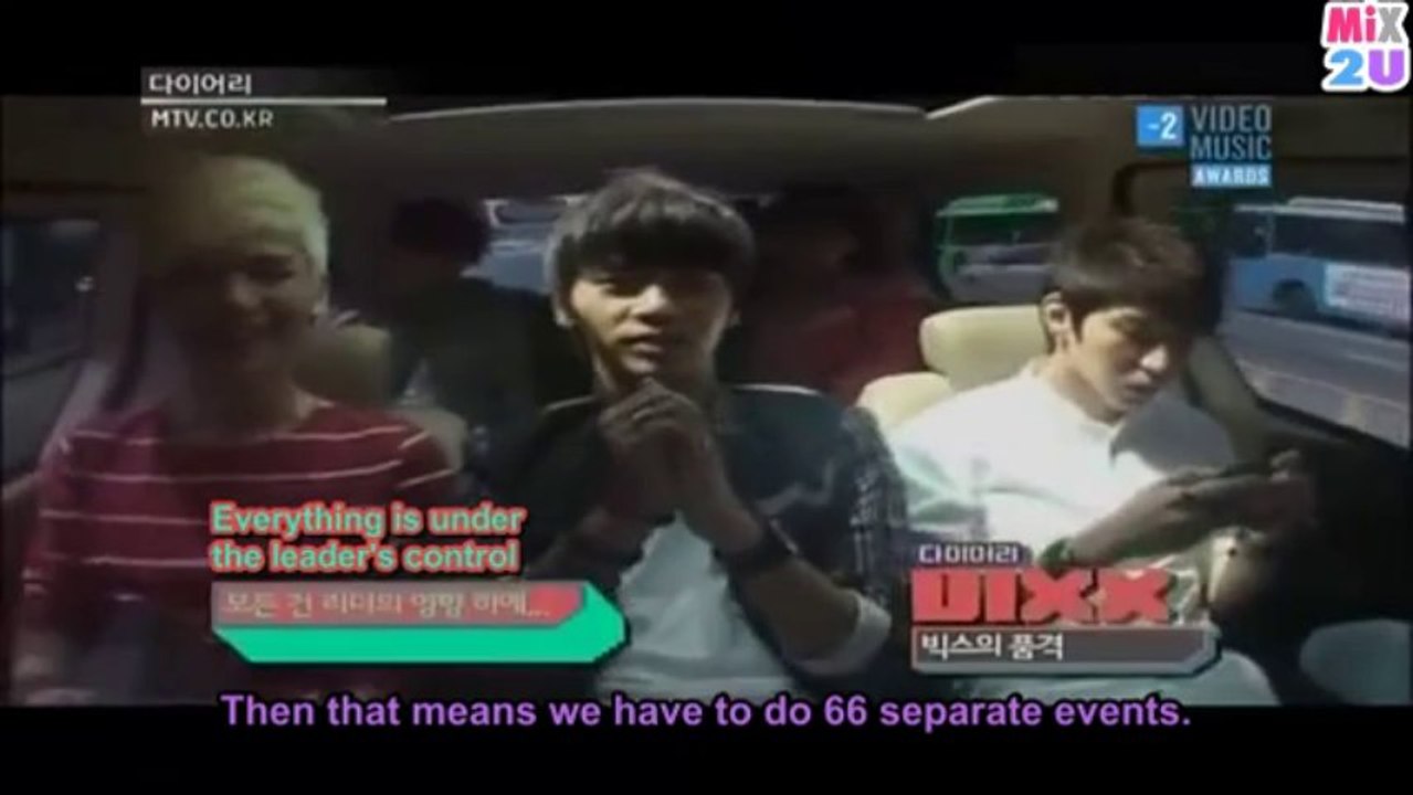 VIXX [MTVDIARY] 120913 EP44 (Eng Sub)
