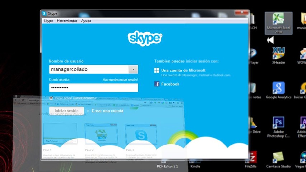 Cómo Instalar y Abrir una Cuenta en Skype