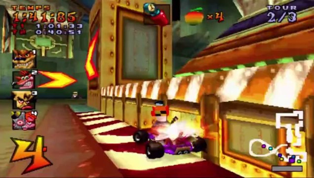 Crash Team Racing - Aventure - Vallée Joyaux : Coupe Joyau Bleu