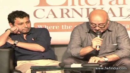 anupam kher unveils novel ghalib danger