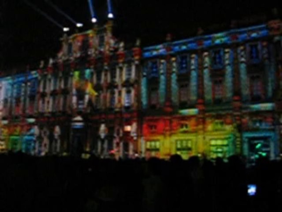 Fête des Lumières - 2013 -place des Terreaux : Le prince des Lumières