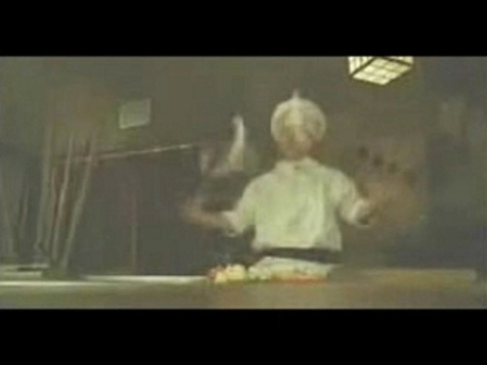 jonglage Tortue contre cuisinier