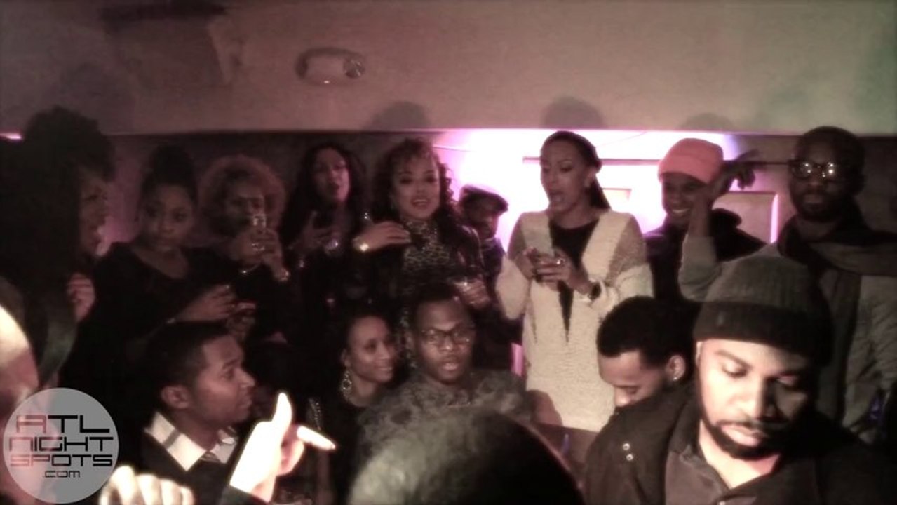 Keri Hilson Celebrates Her Birthday at Krave lounge With Usher, Nelly & More..