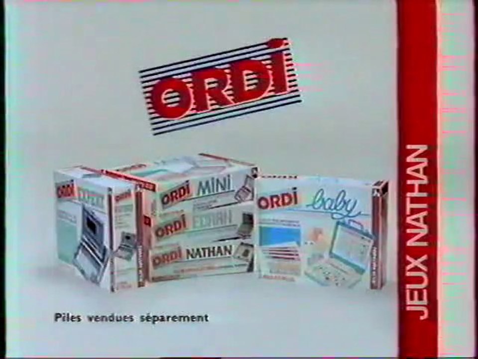 Publicité ORDI Jeux Nathan 1993
