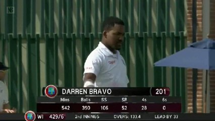 Darren bravo 218 against New Zealand