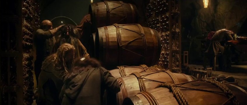The Hobbit The Desolation of Smaug - Into The Barrels!