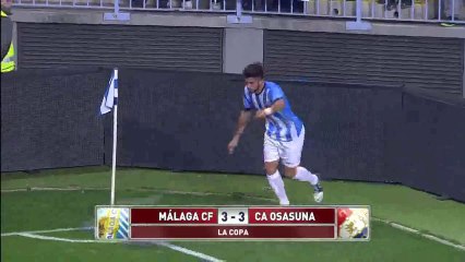 Copa Del Rey Málaga 3 Osasuna   3