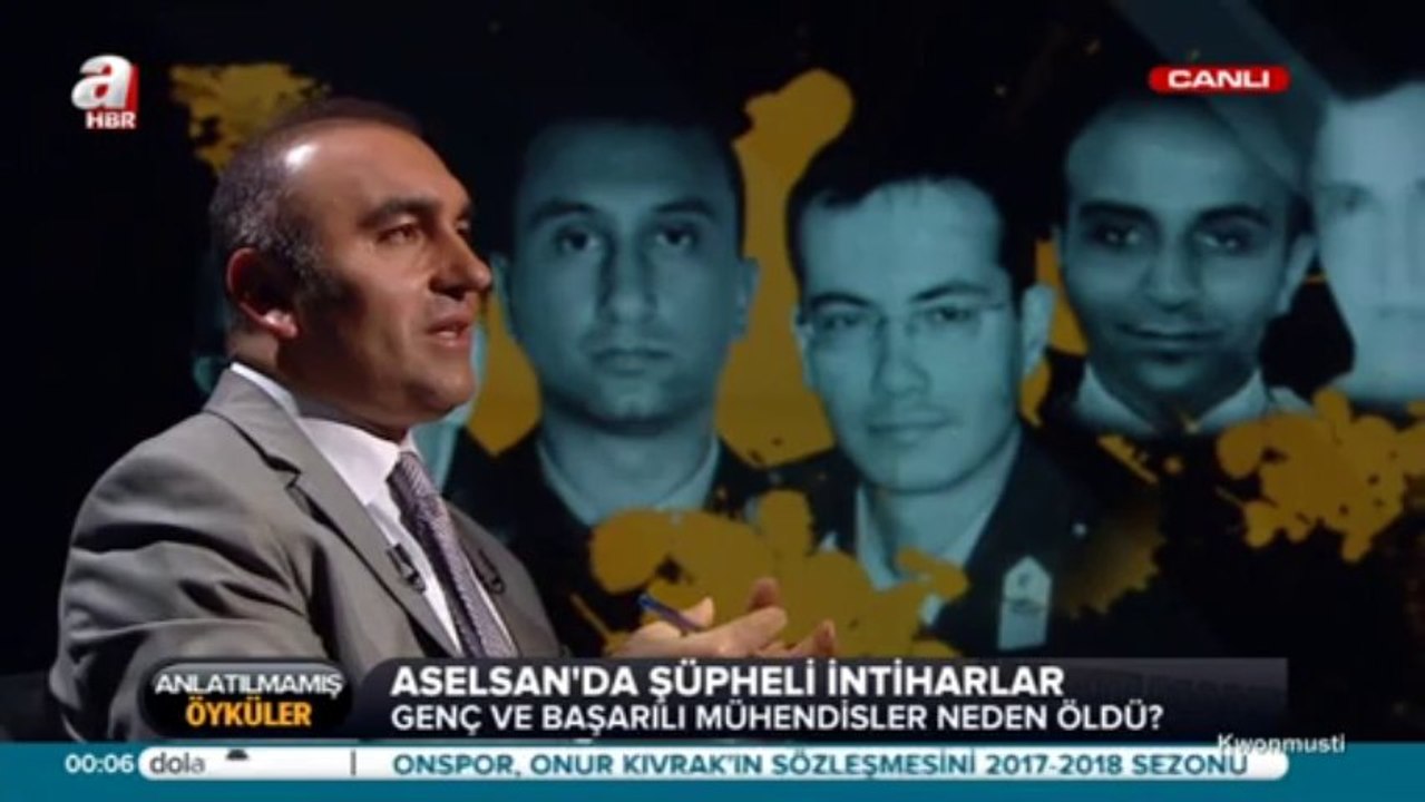 Aselsan'da Şüpheli Ölümler; Anlatılmamış Öyküler Programı 08.12.2013-Bölüm-1