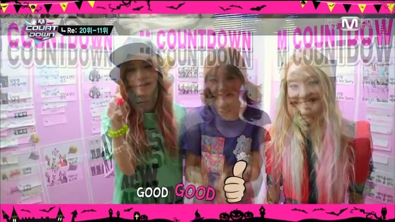 Block B 131031 MCountdown chart (Eng Sub)