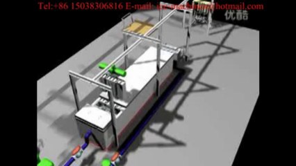 How does block ice machine work