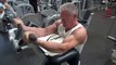 80 Year Old Bodybuilder Jim Arrington's Bicep Workout  {MotivationBuild}