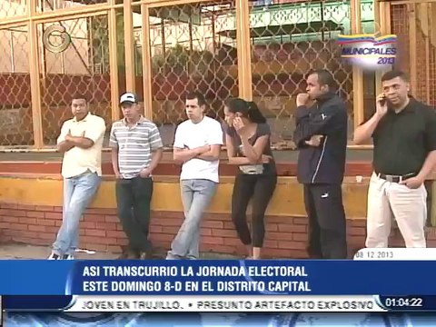 Así transcurrió la jornada electoral del 8D
