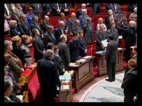 1. DÉCÈS À LA MÉMOIRE DE PHILIPPE SÉGUIN, ANCIEN PRÉSIDENT DE L’ASSEMBLÉE NATIONALE - Mardi 12 Janvier 2010