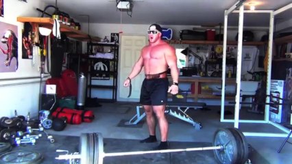 ANTOINE VAILLANT - IRON CRUSHING GARAGE BACK WORKOUT  {BB_Motivation}