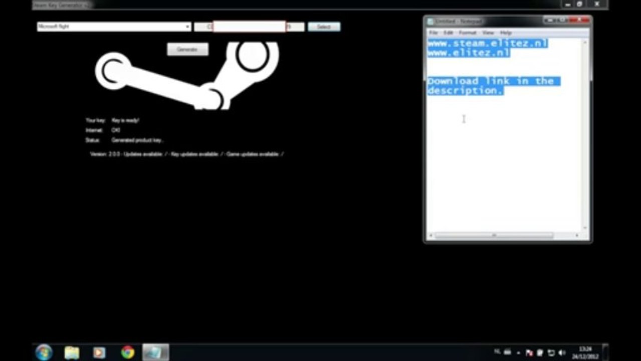 [Keygen] Steam Key Generator 2013