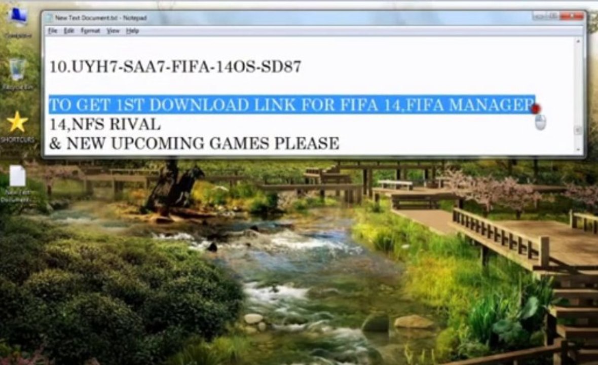 FIFA 14 SERIAL KEYS  REDEEM CODES{100% WORKING} - [1080p HD