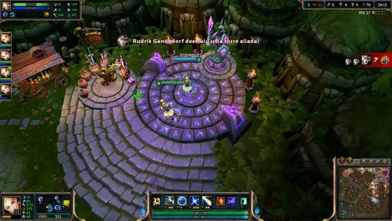 League of Legends [BR] - "Hueiros" De Plantão (OfA - Lux)