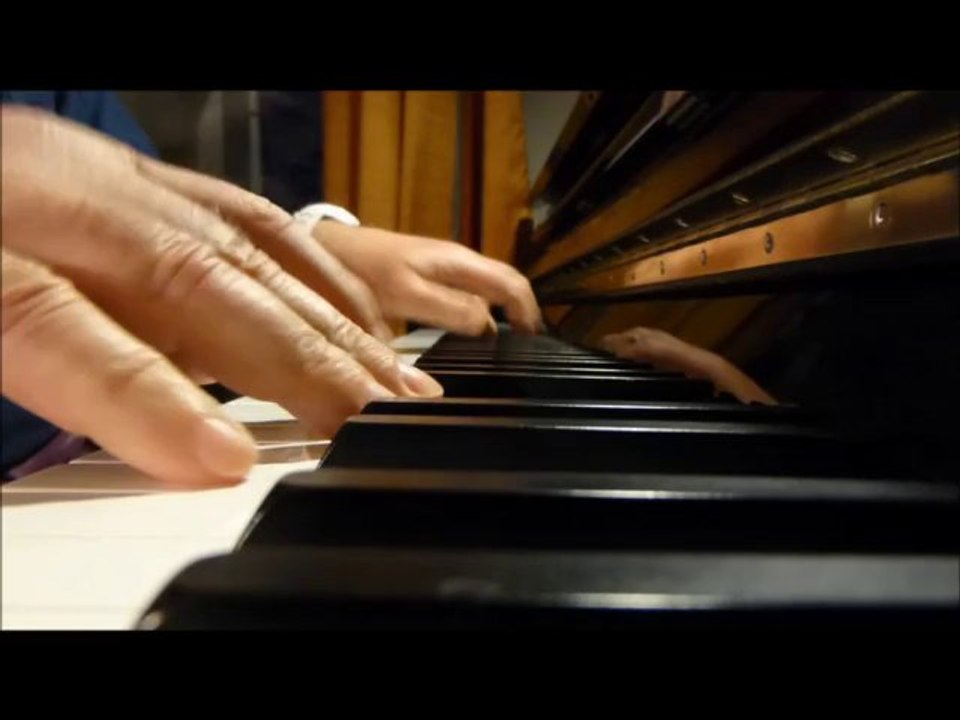 hommage à mandela ,improvisation piano vladimir mitz