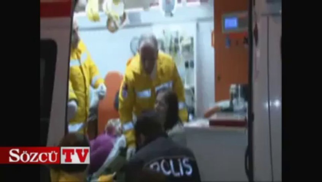 Kurtarılınca, itfaiye erini kahve içmeye davet etti