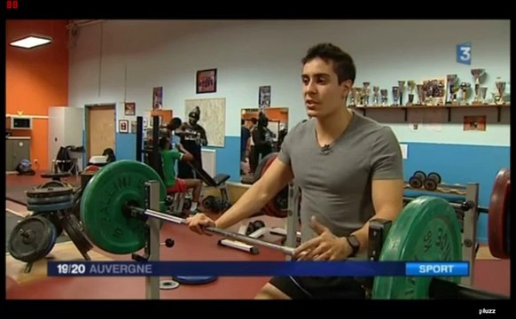 France 3 Auvergne - Jérémy Russeil Préparateur physique de Myriam Dellal