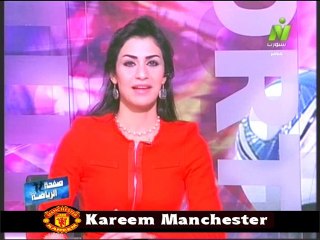 الاعلاميه هبه ماهر فى صفحه الرياضه مع الكاتب الصحفى \ جودة ابو النور 8 ديسمبر 2013