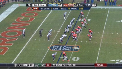 QB Manning to TE Thomas, 8-yd, pass, TD