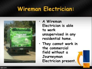 Are there different levels of Electrician Licensing