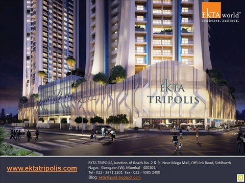 2 BHK Flats in Goregaon West by Ekta Tripolis